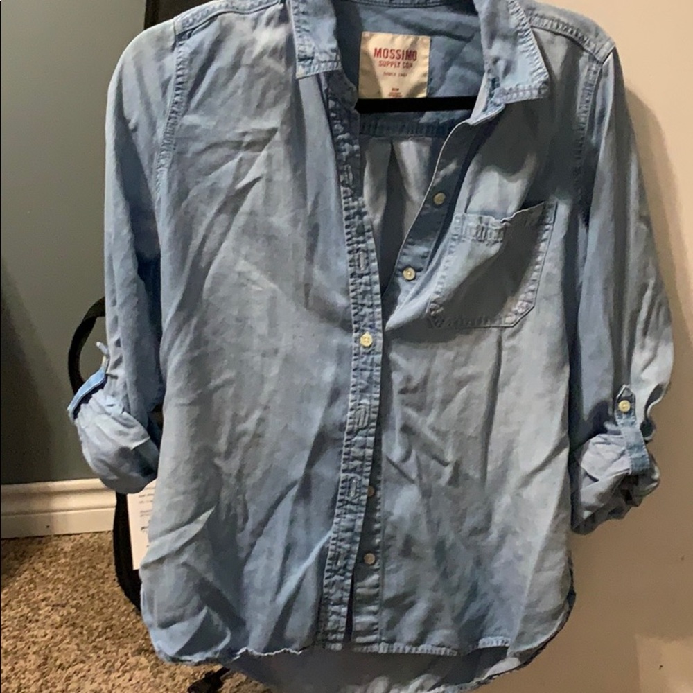 Denim top
